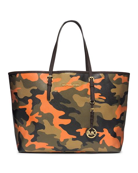 michael kors jet set camo purse|Michael Kors outlet jet set.